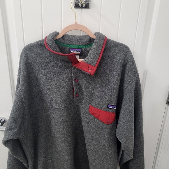 Patagonia Men's Synchilla Snap T Fleece Pullover XL - Picture 3 of 6